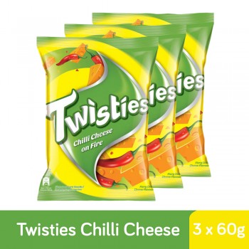 Twisties Chili Cheese (60g x 3)