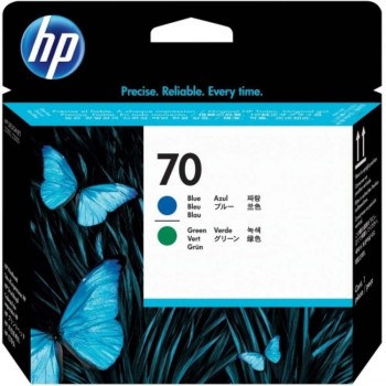 HP 70 DesignJet Printhead - Photo Blue/Green (C9408A)