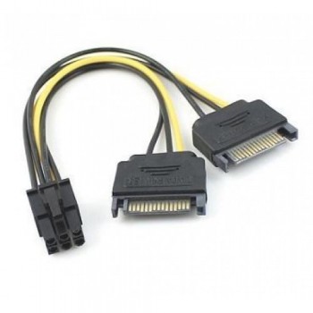 6 PIN Power Cable to Sata PCIe (F2712/ S161)