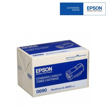 Epson SO50690 Standard Cap Toner Cartridge - Black (Item No: EPS SO50690)