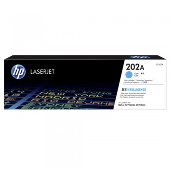 HP 202A Cyan LaserJet Toner Cartridge